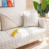 Sofa Cushion Cotton and Linen Minimalist Four-season Universal Non-slip Cushion Lazy Home Four-season Fabric Sofa Cover