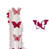 Butterfly Wedding Room Decor Set: Curtain Pendants & Pull-Flower Decorations for Bedroom & Living Room