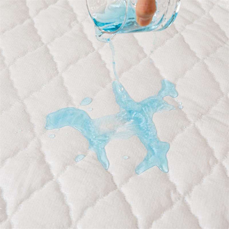 Waterproof Laminated Cotton Bed Hat Diaper Sheet Simmons Mattress Protector Non-slip Dust Bed Cover