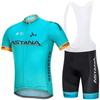 SKY Tour de France Tuta da Ciclismo con Bretelle Manica Corta Edizione di Squadra Tuta da Ciclismo Sportiva da Esterno Copertura a Manica Corta