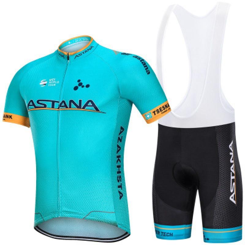 SKY Tour de France Tuta da Ciclismo con Bretelle Manica Corta Edizione di Squadra Tuta da Ciclismo Sportiva da Esterno Copertura a Manica Corta