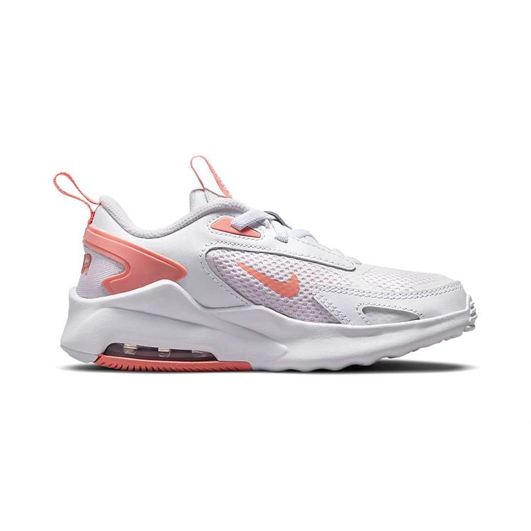 Nike Air Max Bolt Cushioning, Wear Resistant Low top Running Shoes Pink White Children Aged 3 7 Years Old CW1627-501