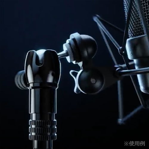 TRIAD-ORBIT M2 [Ball swivel mechanism allows 360 x 190 angle adjustment, ideal for handheld microphones] IO Quick-Change Coupler allows one-touch co