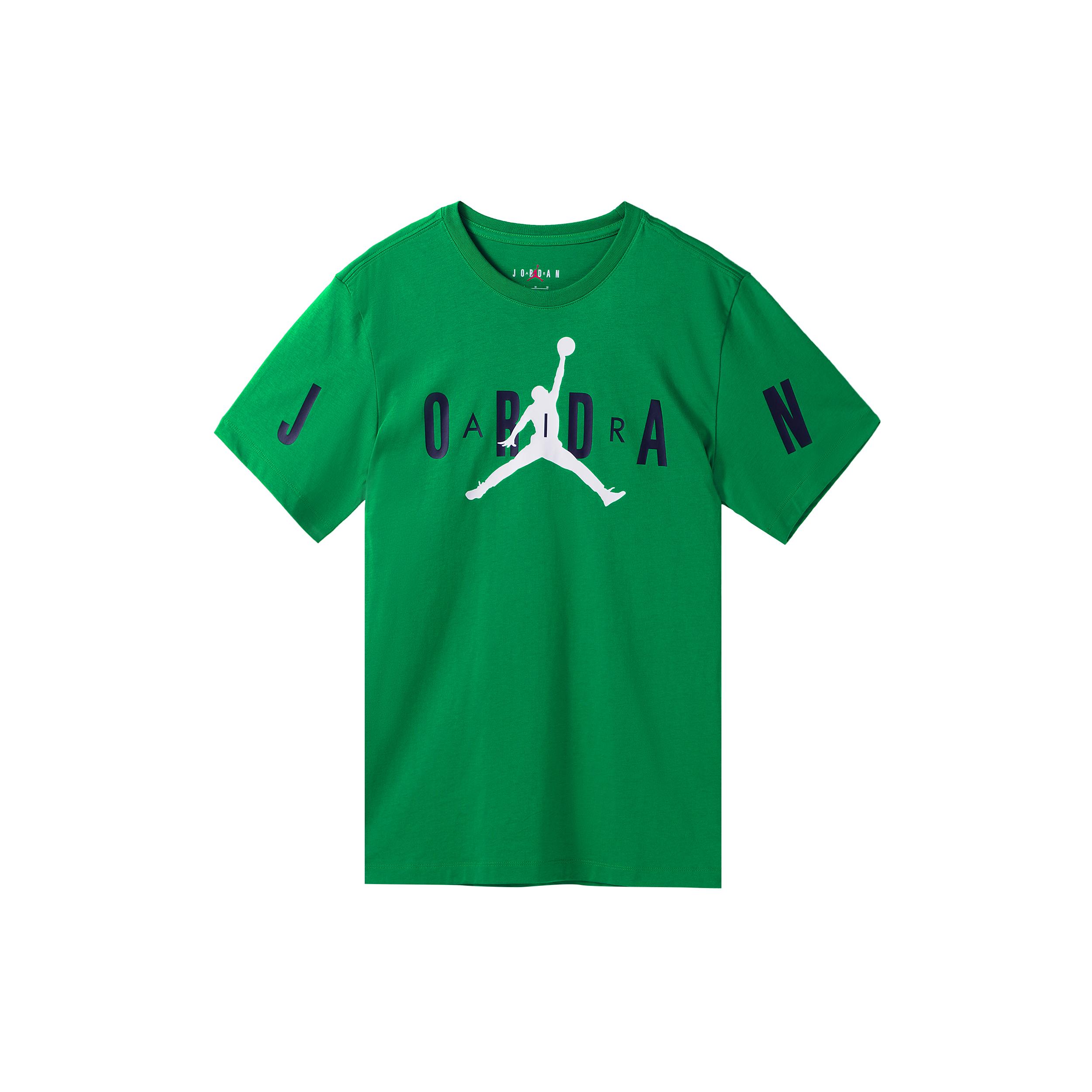 

New Jordan Set-in Sleeve T-Shirt Men s Green DV1446-310 L