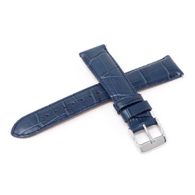 Watch Genuine Leather with Care RS01C19NY [Seiko] Band, 19mm, Strap, Men's, Navy, Instructions,