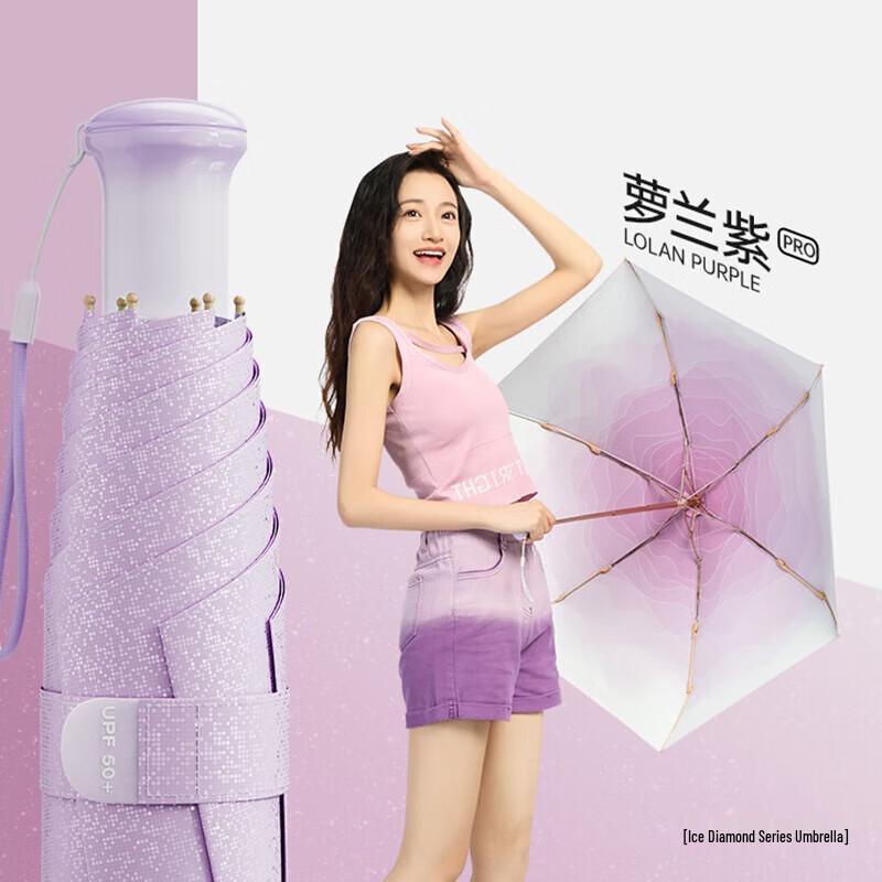 

MAYDU Ice Diamond Cooling Portable 5-Fold Umbrella