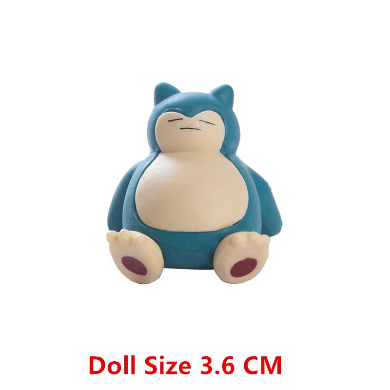 Toys Model 4-13Cm Pokemon Anime Figure Charizard Mewtwo Pikachu Mew Psyduck Collection Pokemon Action Birthday Gifts Kids