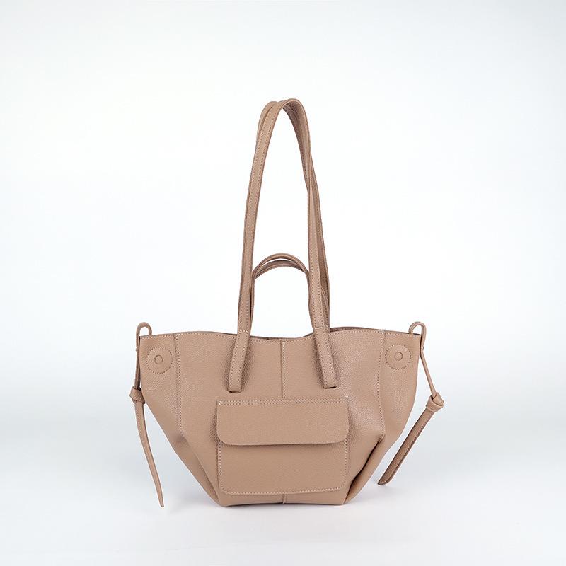 Geantă de mână nișă cu aripi, tendință coreeană 2025 pentru femei – Geantă tote de mare capacitate