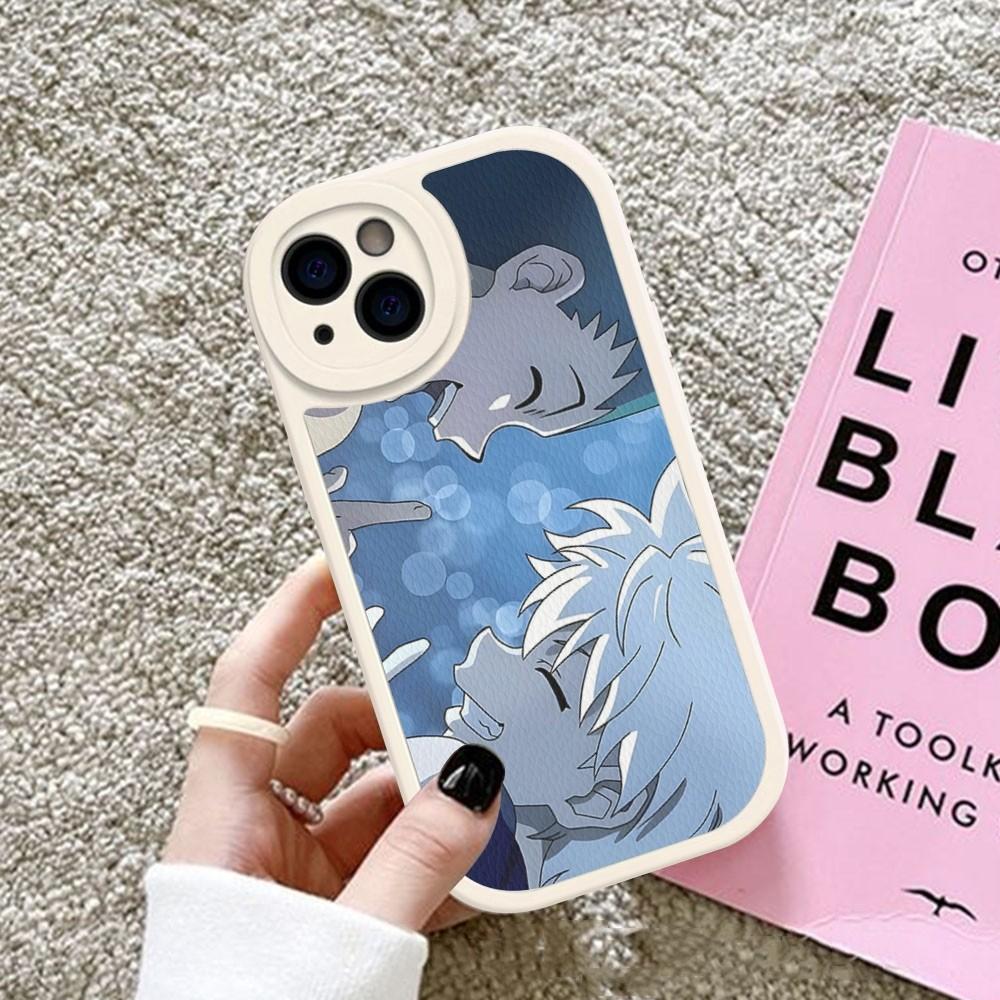 Hunter X Hunter Anime Handyhülle Hartleder Für IPhone 16 15 14 13 12 Mini 11 14 Pro Max Xs X Xr 7 8 Plus Fundas