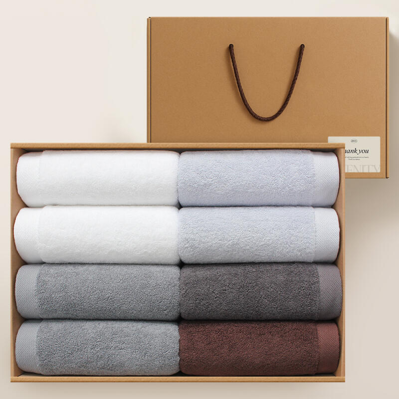 

Modern Color 30 count 170g 8-piece hotel towel set Color evenly_random