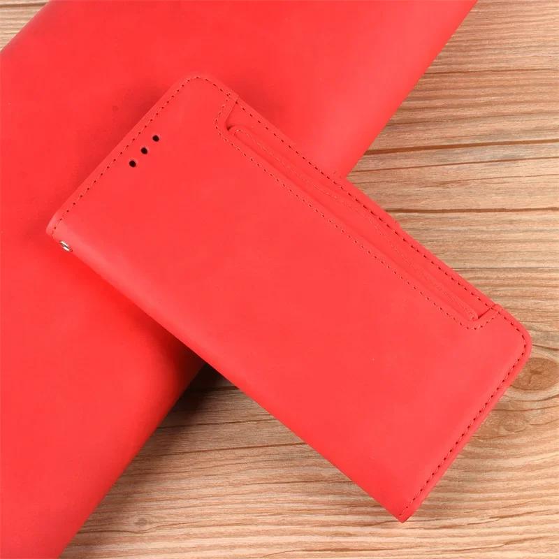 Multi-card Slot Flip Leather Phone Case For POCO X 7 Pro X 7 M7 Pro Magnetic Wallet Holder Kickstand Cover For Redmi Turbo 4