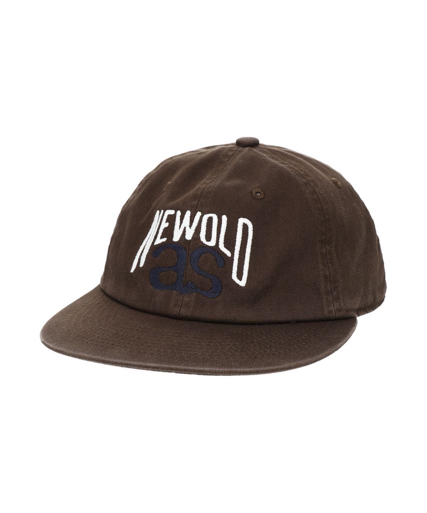 ALTER STUDIO Washed Two-Tone Logo Cap_Brown