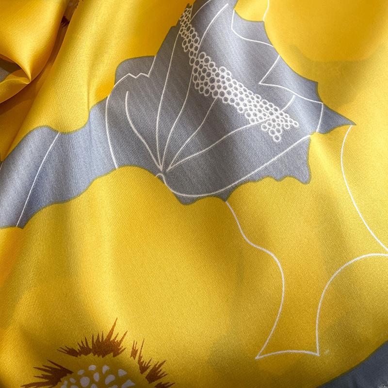 Kvalitné luxusné hodvábne šatky čelenka Šatky Šatka na krk Pre ženy Retiazka Hodvábna šatka Dámska ozdobná šatka