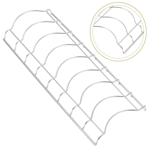GRADENEVE Stainless Steel Dish Drainer Rack, Multifunctional Kitchen Storage Holder for Sink Side, Dish and Plate Drying Rack, Space-Saving Design