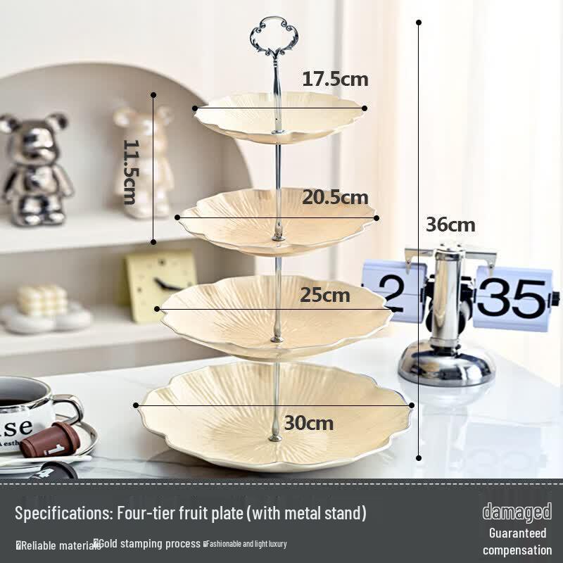 Qiwei Multi-Layer Korean Style Fruit & Snack Tray