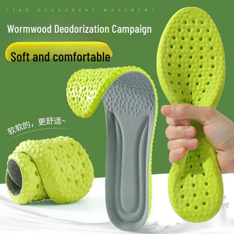 Bequeme, schweißabsorbierende und desodorierende Sporteinlegesohlen für Ausdauer: Ideal für Militärtraining, Männer & Frauen, Weich und Elastisch.