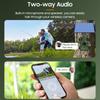 4MP 4G SIM Solar Hunting Trail PIR Motion Detection Large Capacity Battery Outdoor Night Vision Wildlife Camera