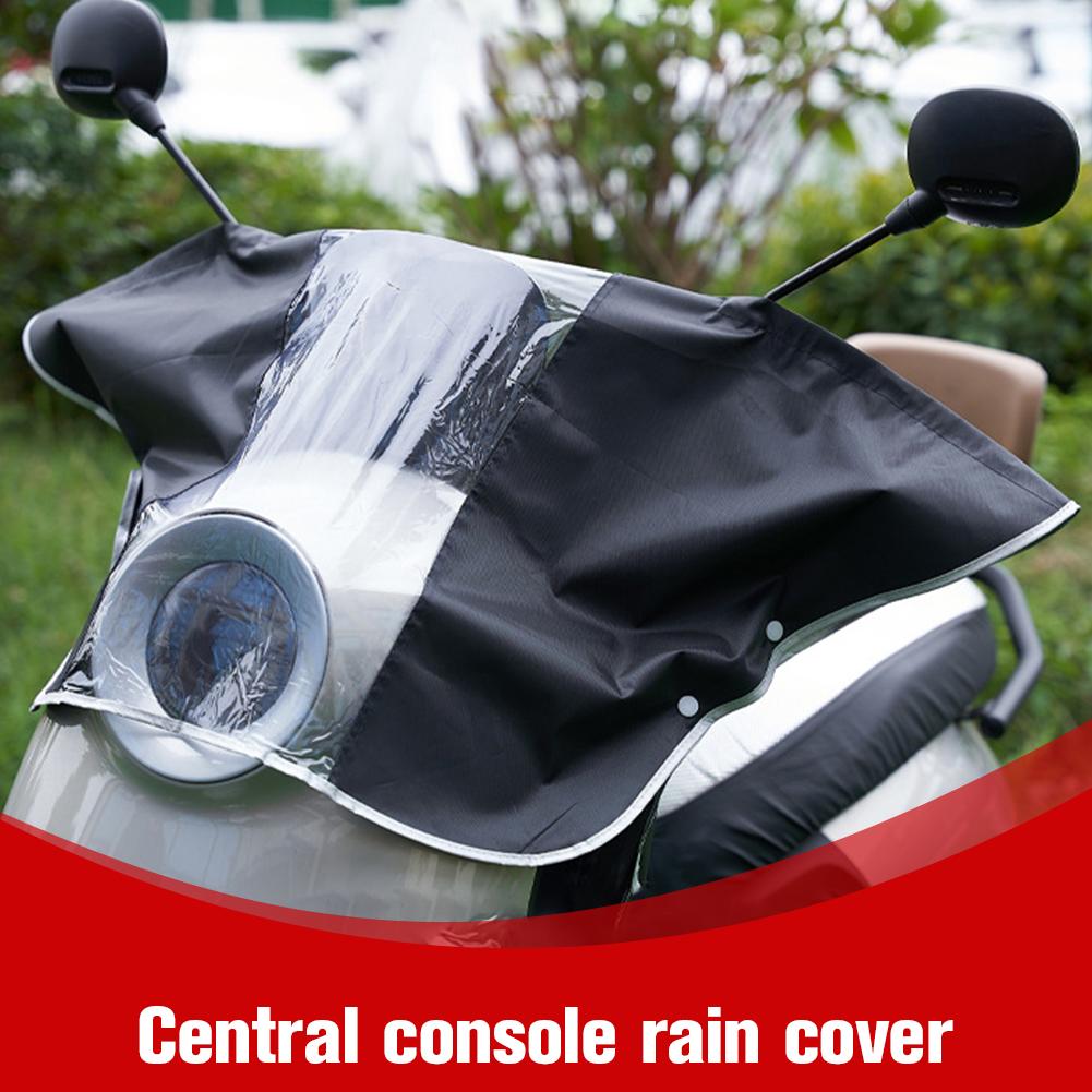 Universal Electric Vehicle Head Rain Cover Handle Wind Instrument Waterproof Central Cover Motorcycle Panel Control Dust-pr L4N4