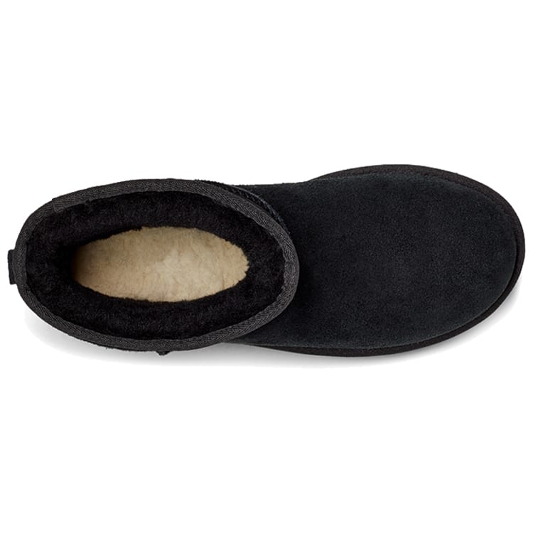 UGG Classic Mini Deco Suede Boot 'Black' 1115565-BLK