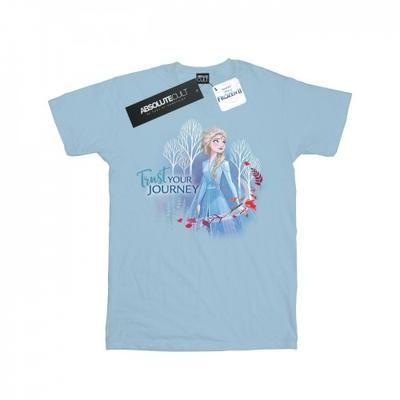 Womens/Ladies Frozen 2 Trust Your Journey Cotton Boyfriend T-Shirt