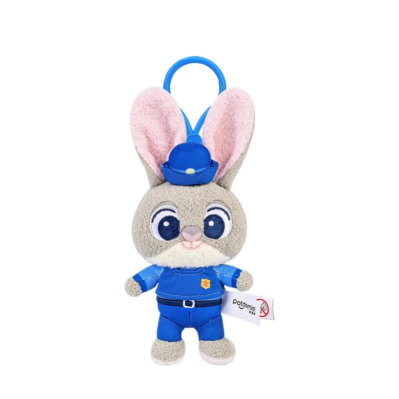 

Adorable Plush Zootopia Keychain Set With Authentic Judy Nick And Lightning Police Character Judy