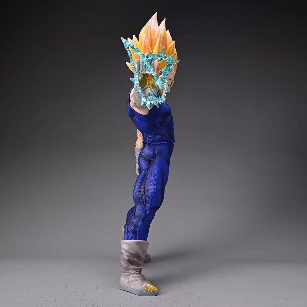Dragon Ball Gk Super Saiyan Majin Vegeta Pvc Figurine Stunning Dual Head Design
