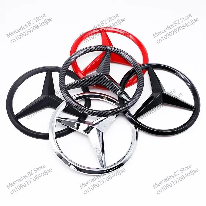 Autoaufkleber Für Mercedes Benz 188MM 210MM ABS Auto Frontgrill Abzeichen Aufkleber Decal Abdeckung Emblem Zubehör Für Mercedes Benz AM