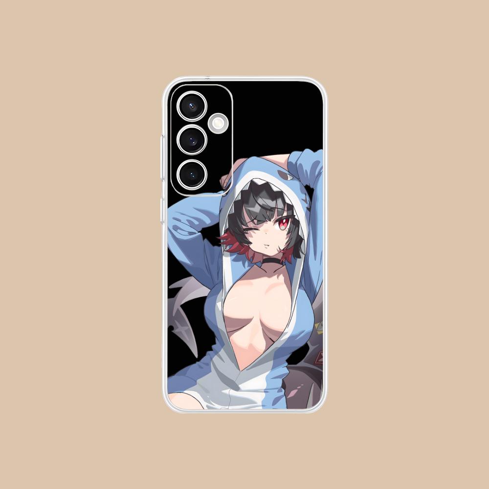 Zenless Zone Zero Ellen Joe Handyhülle für Samsung Galaxy S25 S24 S23 S22 S21Plus FE Ultra Klar Farbe Schutzhülle Luxus