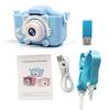 Portable Children Digital Camera 20MP 1080P HD Video Camera Camcorder Cute Rechargeable Selfie Camera with 1.9 Inch