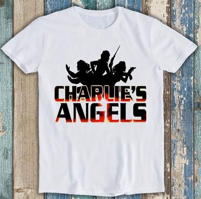 Drôles d'anges Série TV Film Meilleur Vendeur T-shirt Cadeau Drôle M2378