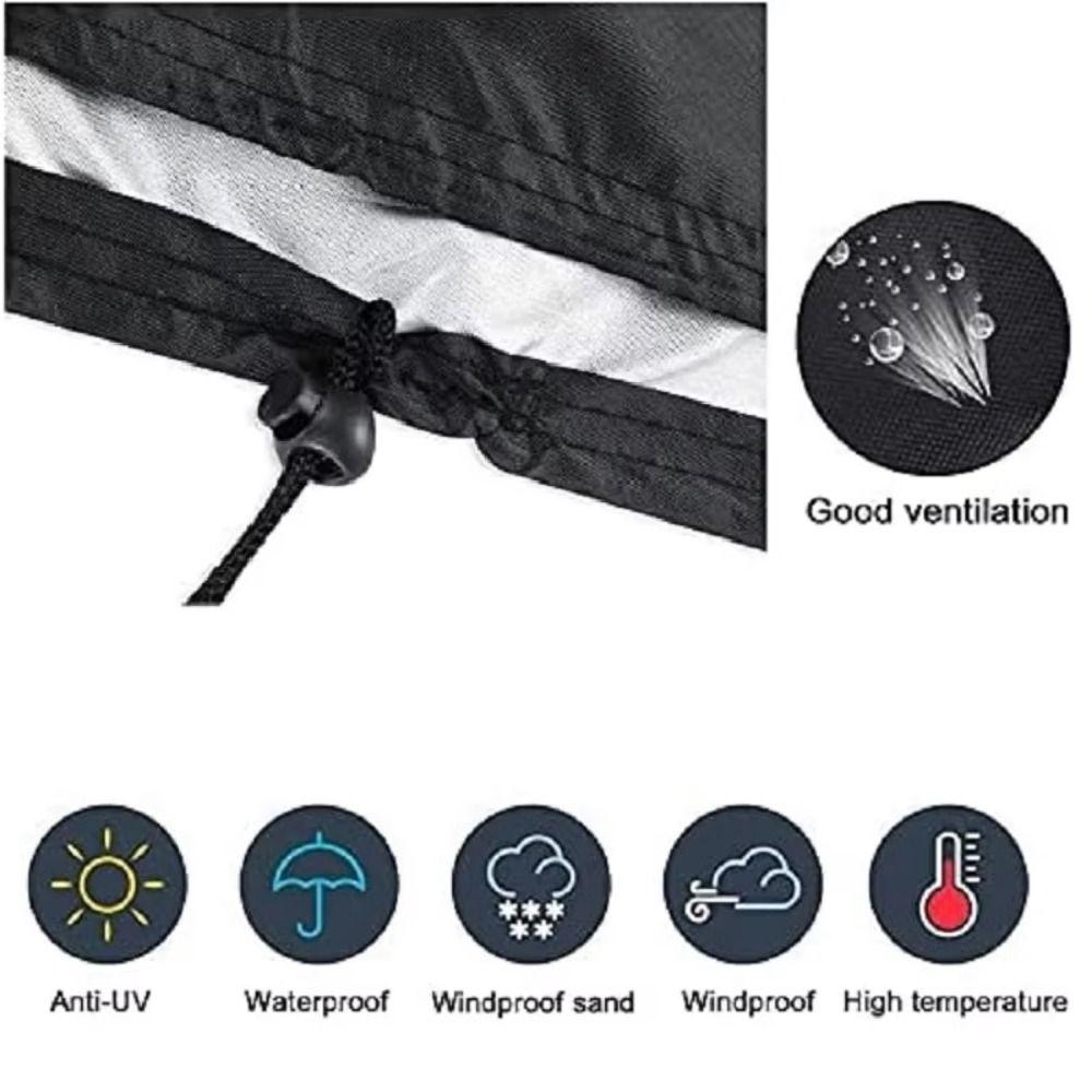 210D Pool Table Cover Oxford Cloth Snooker Billiard Table Protective Cover  Indoor
