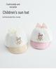 Children's Cute Rabbit Embroidered Mesh Baseball Cap - Breathable, Windproof, Sun Protection Hat