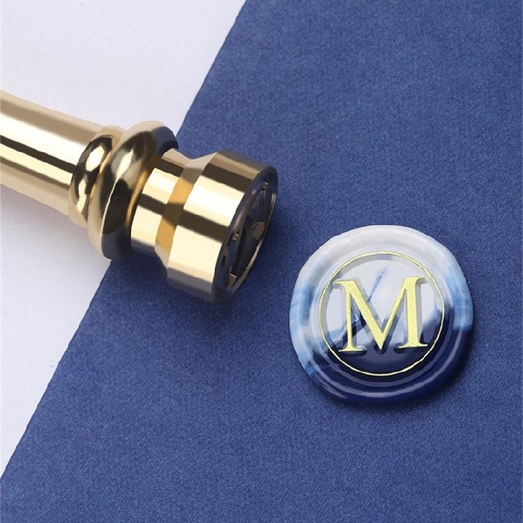 Hlava těsnícího razítka pro pečetidlo s voskem, Hlava razítka na dopisy Jednoduchá instalace