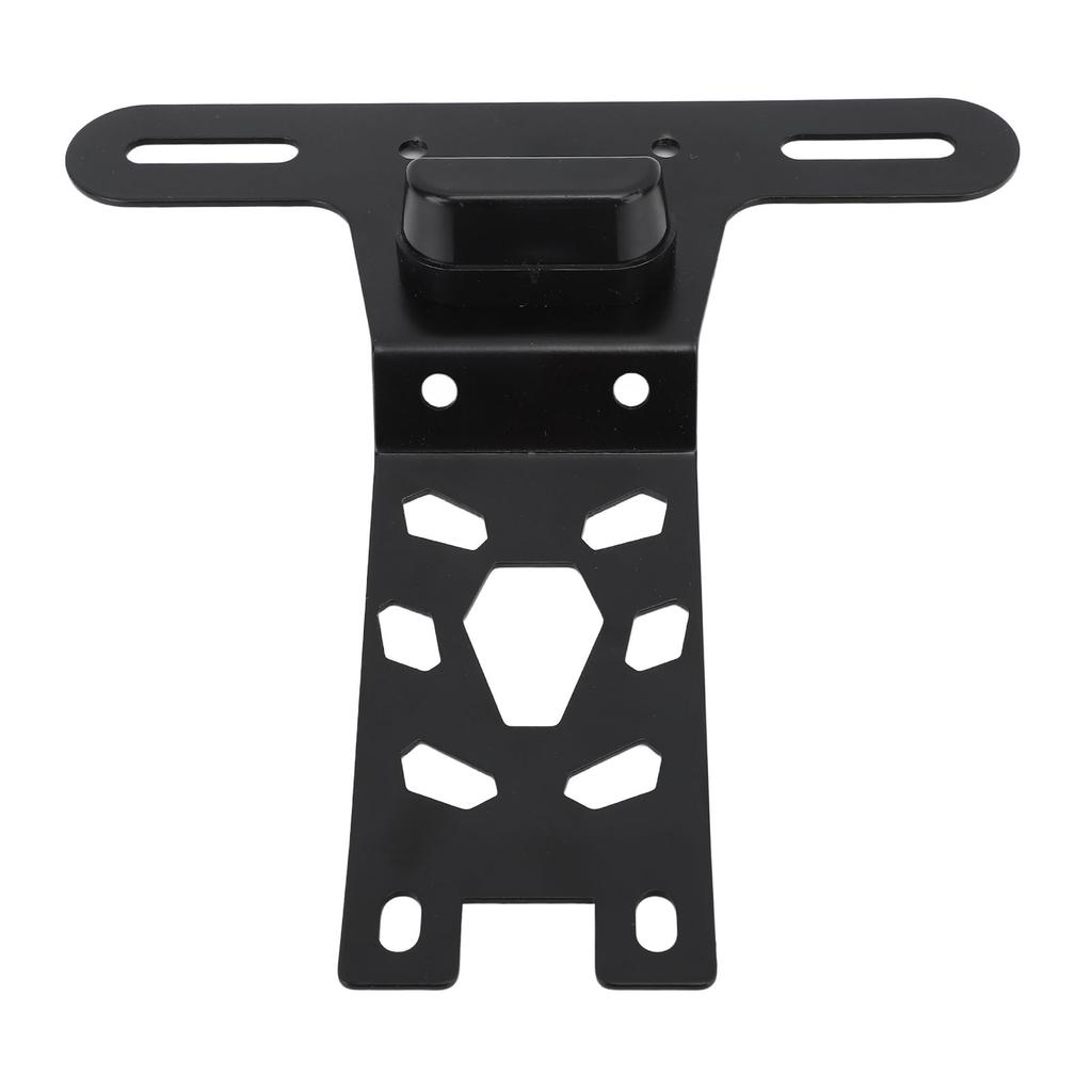 Motorcycle License Plate Light Mount Iron Motorcycle Tail Rear License Plate Frame Replacement For