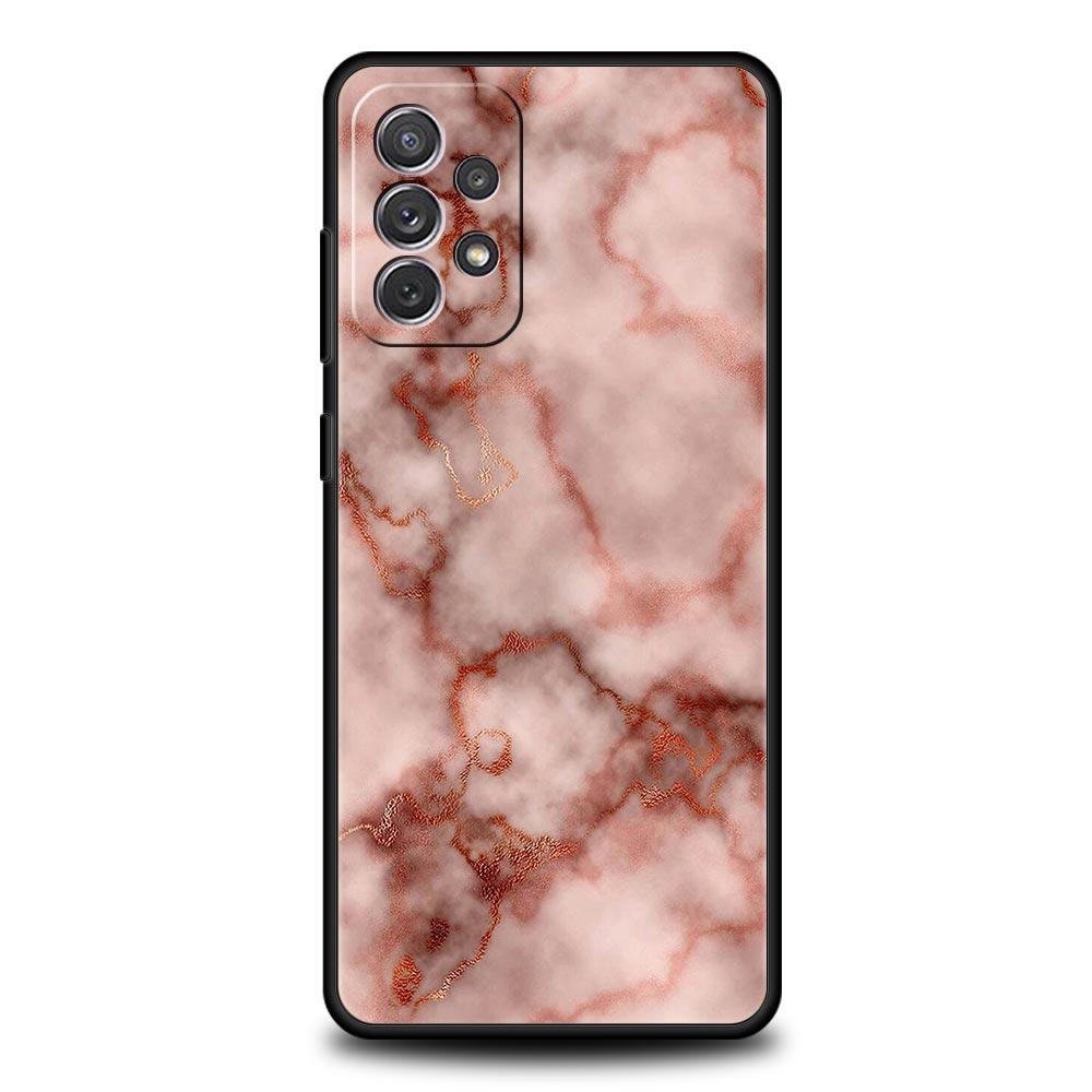 Marmor tinte und waschen Telefon Fall Für Samsung Galaxy A13 A51 A71 A41 A31 A21S A11 A01 A03S A12 A32 A52 A22 A23 a33 A53 A73 5G Abdeckung