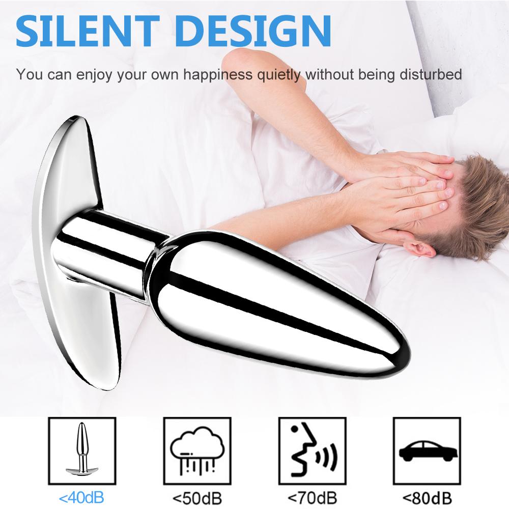 Plugue Anal Com Push 10 Modos De Vibração Brinquedo Anal Para Homens Massageador De Próstata Brinquedos Sexuais Com Controle Remoto Vibrador Brinquedos Anal Para 18