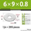 Galvanized Extra Large Thickened Metal Flat Washer (M6-M16)