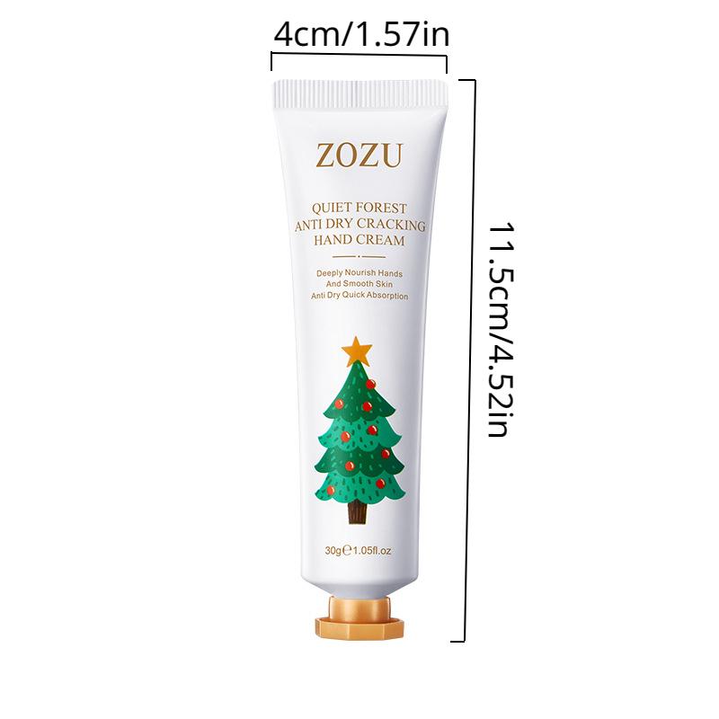 3pcs/set Christmas Hand Cream Moisturizing Hydrating Refreshing Nourishing Hand Cream Companion To Prevent Dry