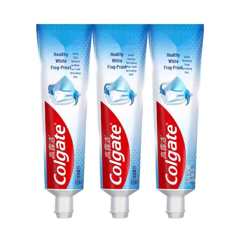 Colgate Dual Action Mint Toothpaste 3-Pack