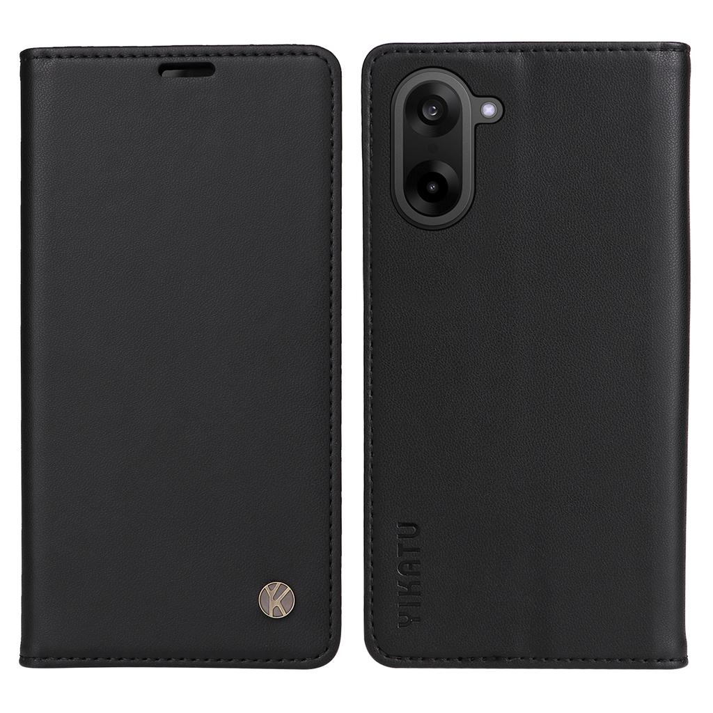 For OnePlus Nord CE5 5G/OnePlus Ace 5 Racing 5G Phone Cases YIKATU Magnetic Closure PU Leather Mobile Cover