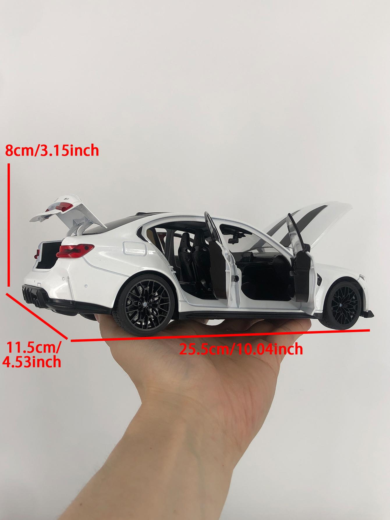 

Heimanba 1:18 Zinc Alloy BMW M3 CS LCI Model Car, Static Decoration, Metal Collection Gift Car белый