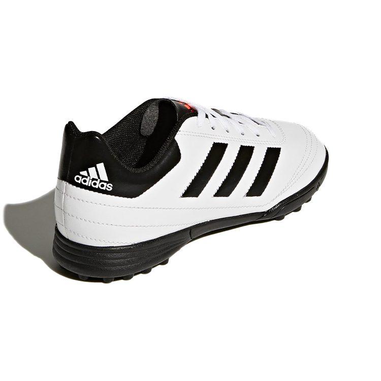 Adidas VI TF Comfortable Round Toe Cushioning, Wear Resistant Low top Soccer Shoes Black White Kids' AQ4305