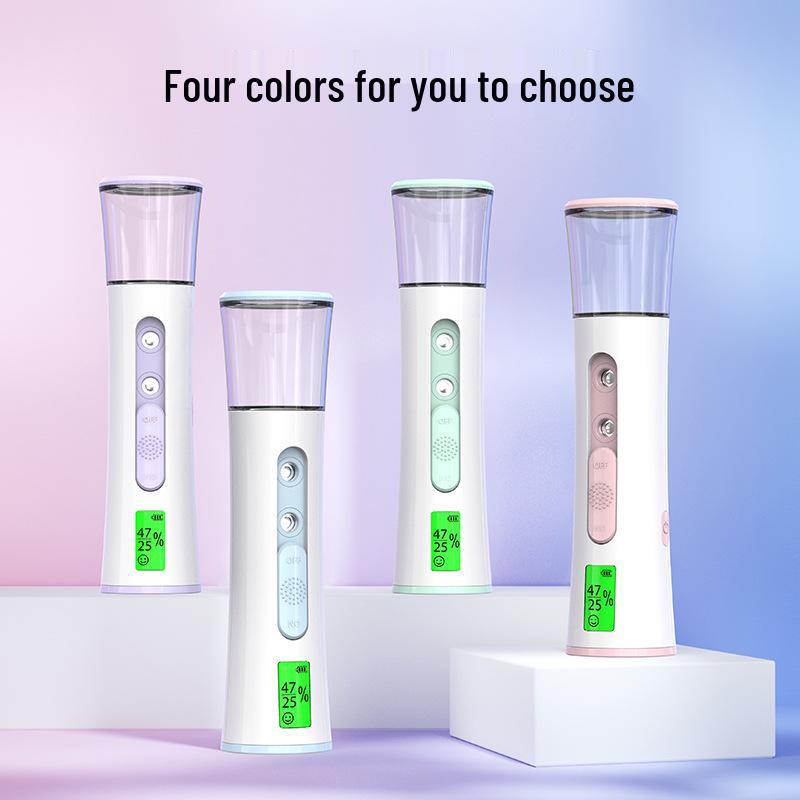 Nano Facial Hydrating Device: Portable Rechargeable Cold Spray Steamer