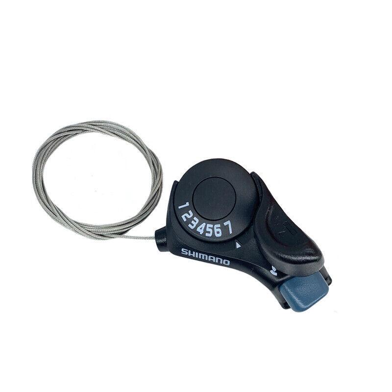 SHIMANO TX30 Mountain Bike Thumb Shifter Set, 6/7/18/21-Speed Compatible