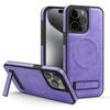 The Crystal Shield Magnetic Ring Invisible Stand Phone Case Is Suitable for the iPhone 15 Pro Max and High-end iPhone 14 Magnetic 11