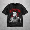 Km Mbappes Dictador Meme Gewaschenes T-Shirt Neuheit Harajuku Herren Damen HipHop T-Shirts Kurzarm