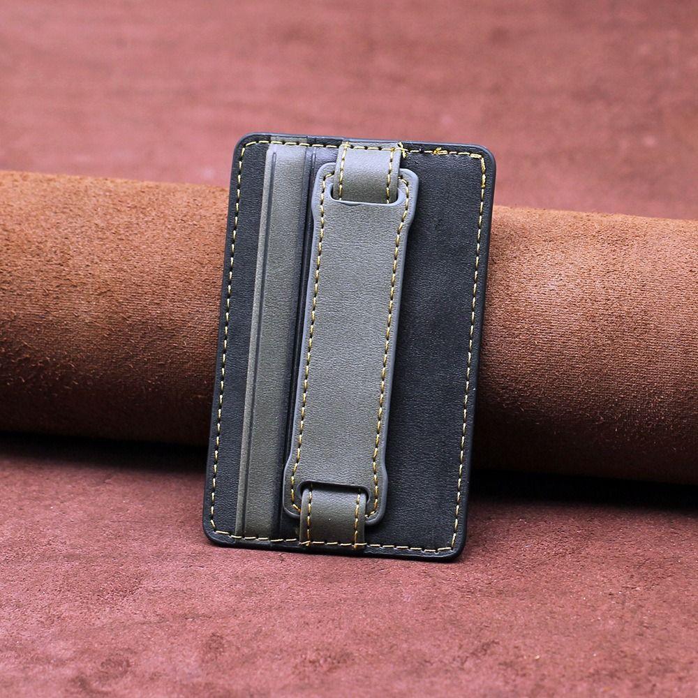 Universal Card Holder Case Pouch for Cell Phone Wallet Case Colorful ID Card Holder Adhesive Sticker Back Cover Phone Accessory