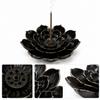 Lotus Flower Shaped Incense Prevents Ash Incense Incense Incense Stick Incense Diameter Hole Diameter Interior for Gift Holder, Double-Walled,