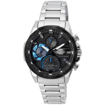 Montre Chronographe Analogique Solaire Edifice EQS-940DB-1B EQS940DB-1B 100M pour Homme