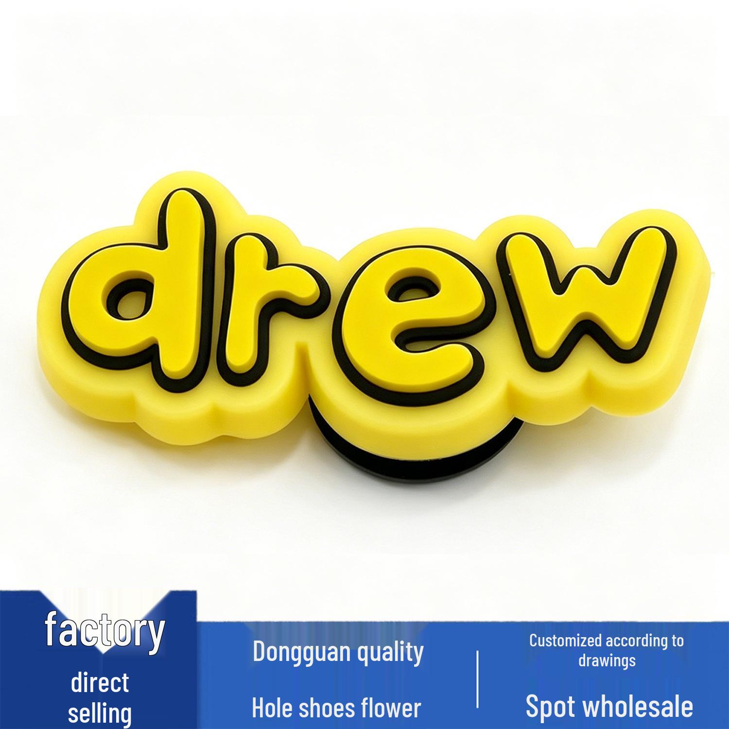 New PVC Shoe Flower Accessories - Cute & Versatile Hole Buckles